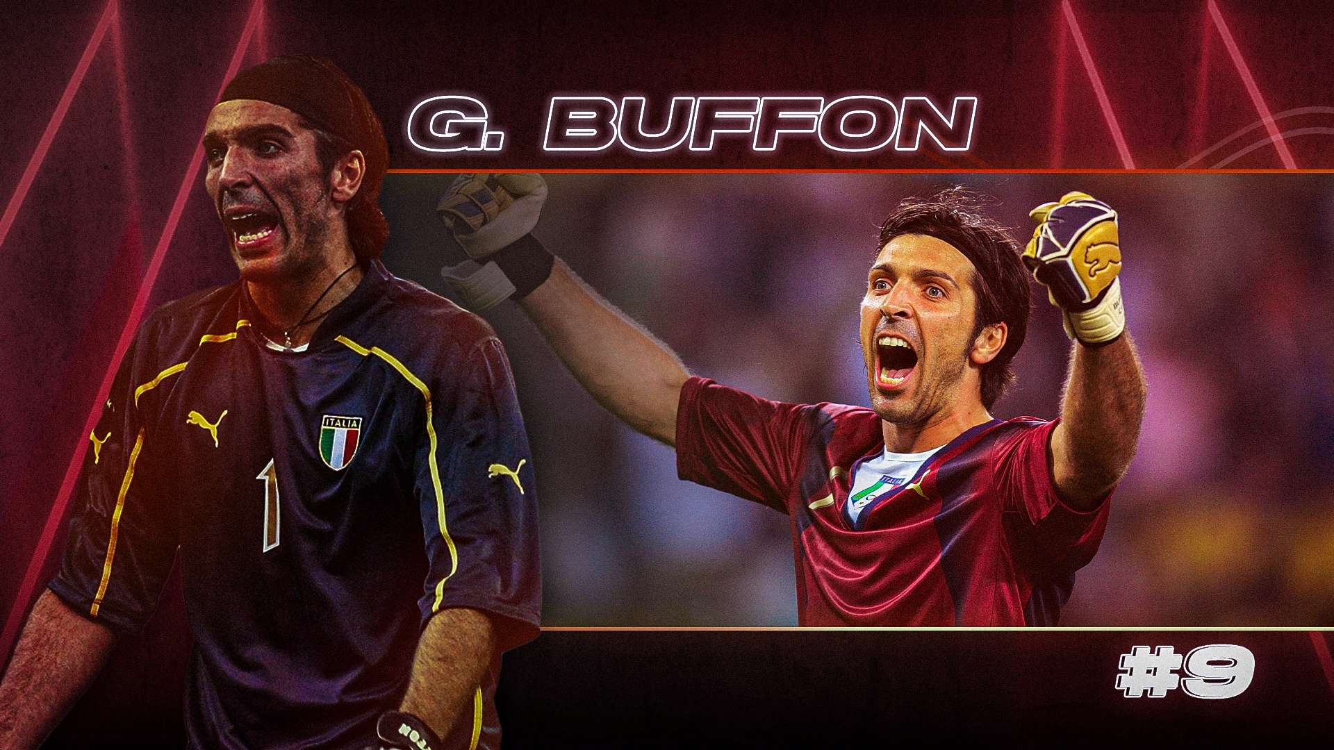 GOAL50 2022 Gianluigi Buffon GFX Ranking