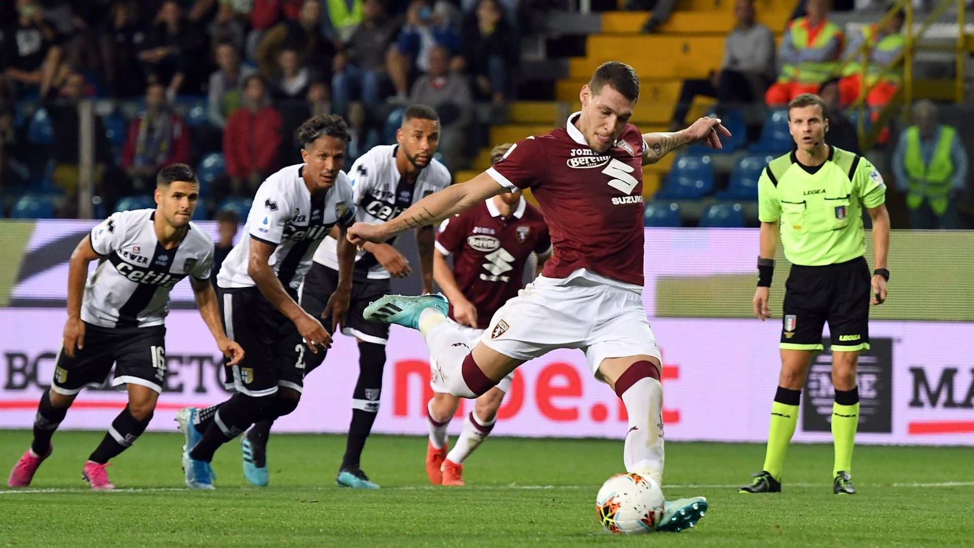 Andrea Belotti penalty - Parma Torino