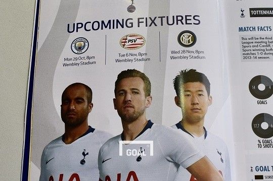 해리 케인, 루카스 모우라, 손흥민