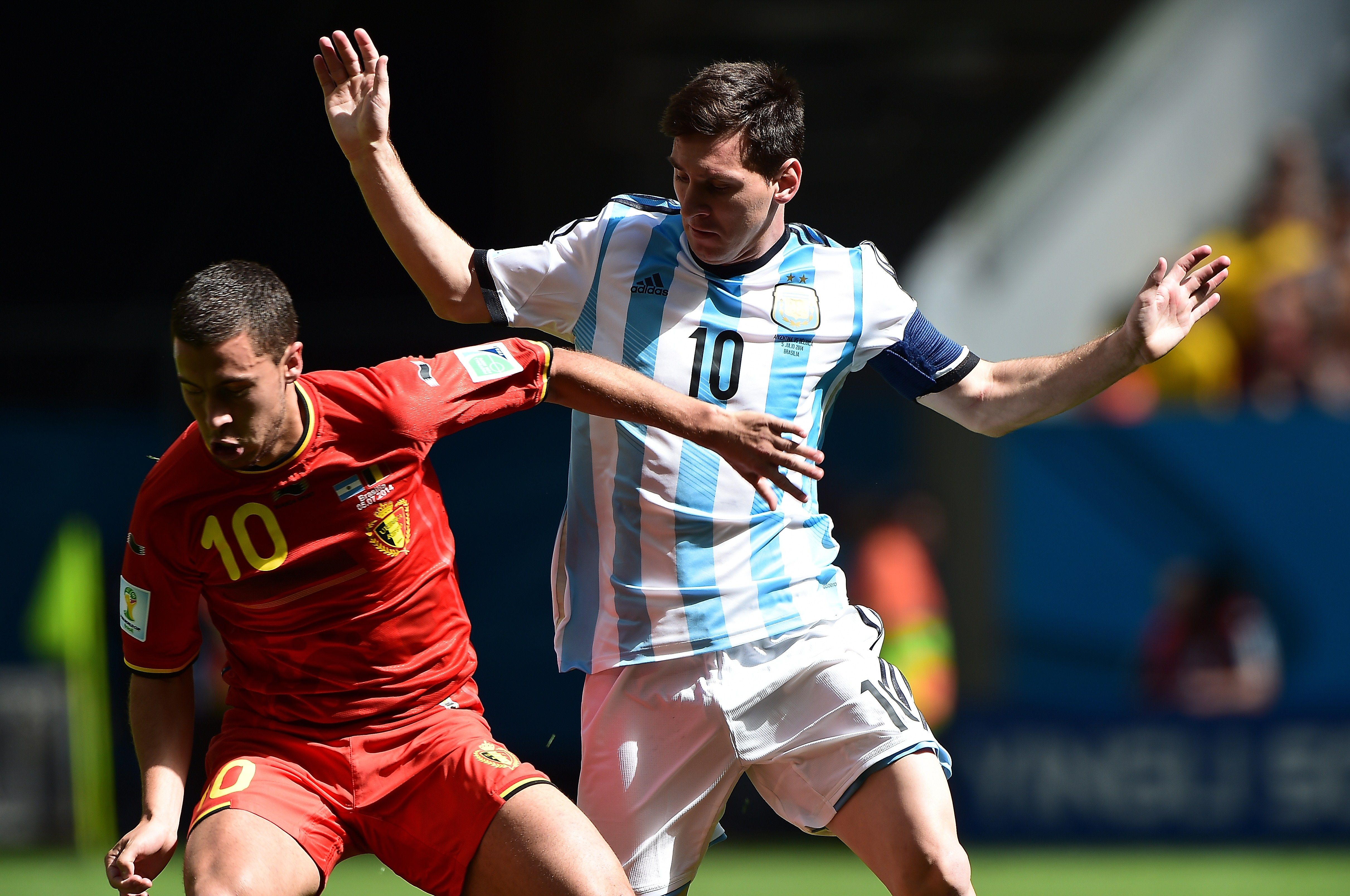 Eden Hazard & Lionel Messi