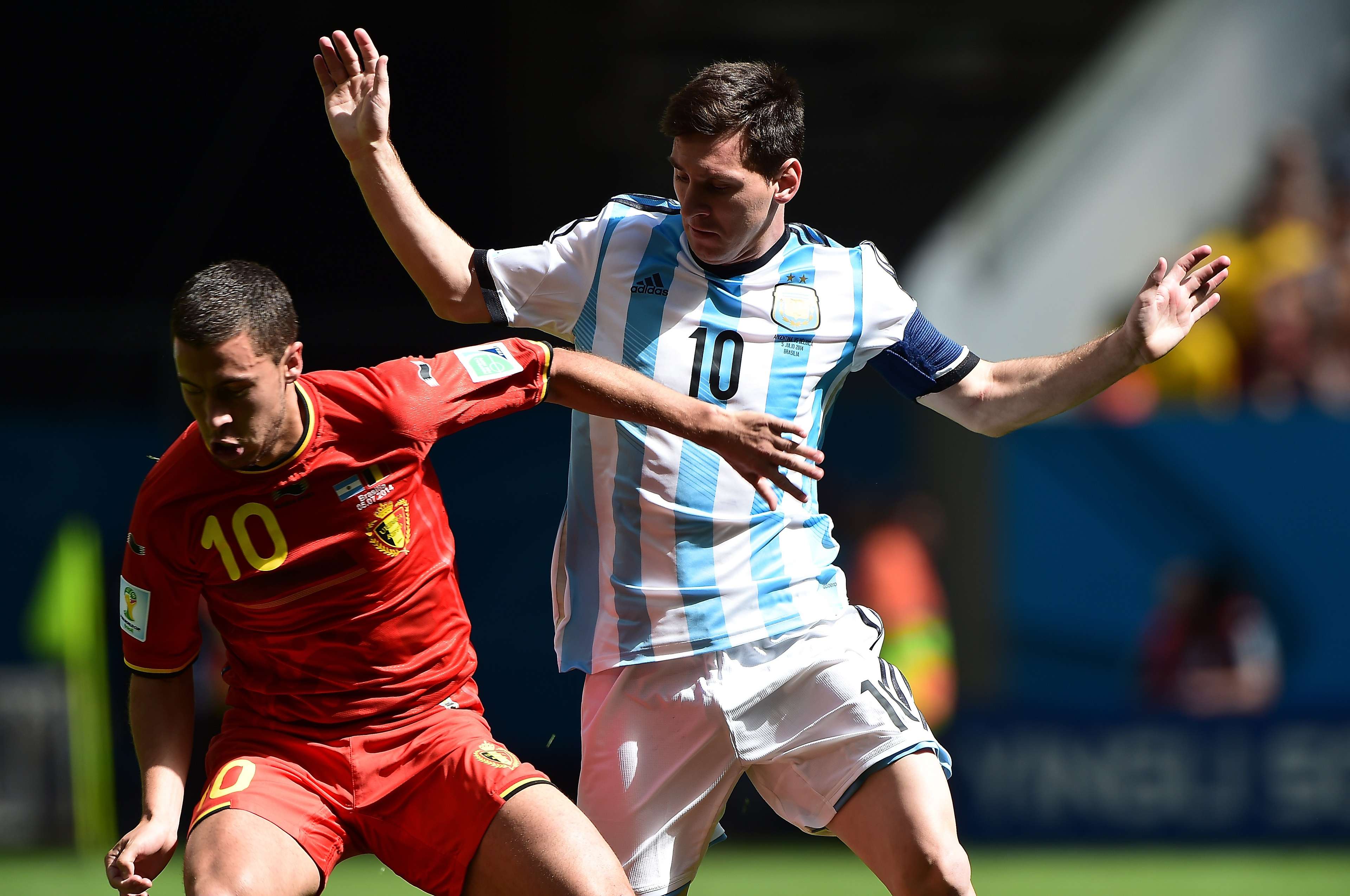 Eden Hazard & Lionel Messi