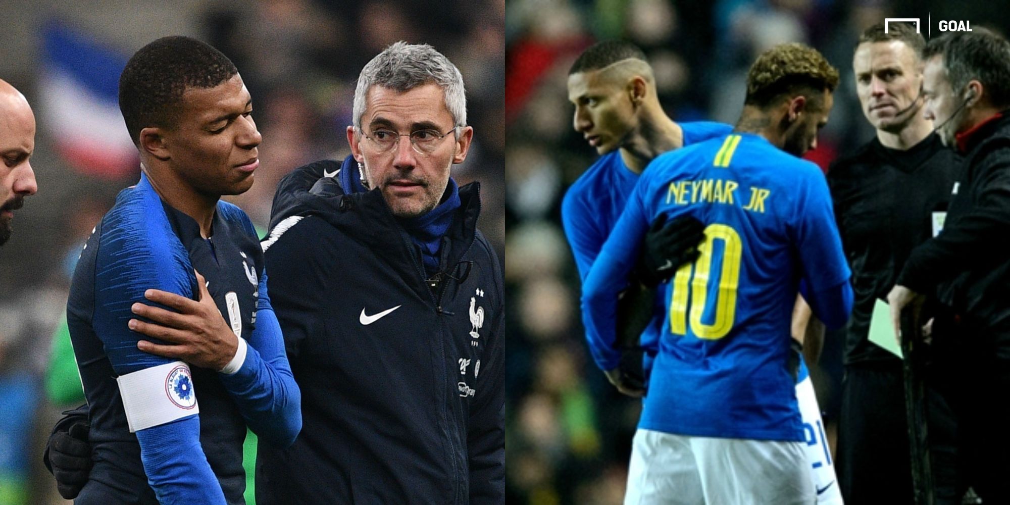 Kylian Mbappe Neymar Injuries