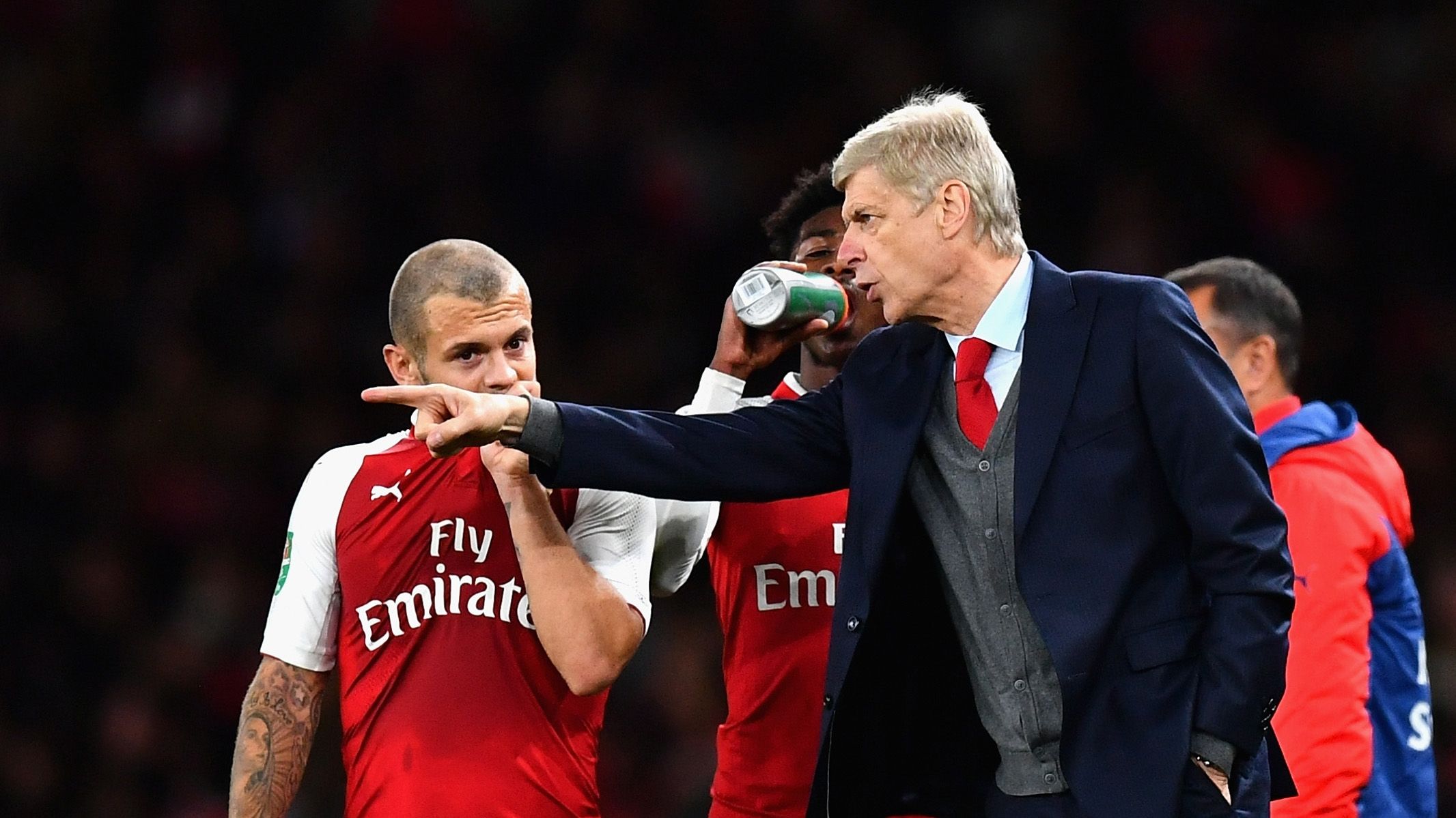 Jack Wilshere Arsene Wenger Arsenal