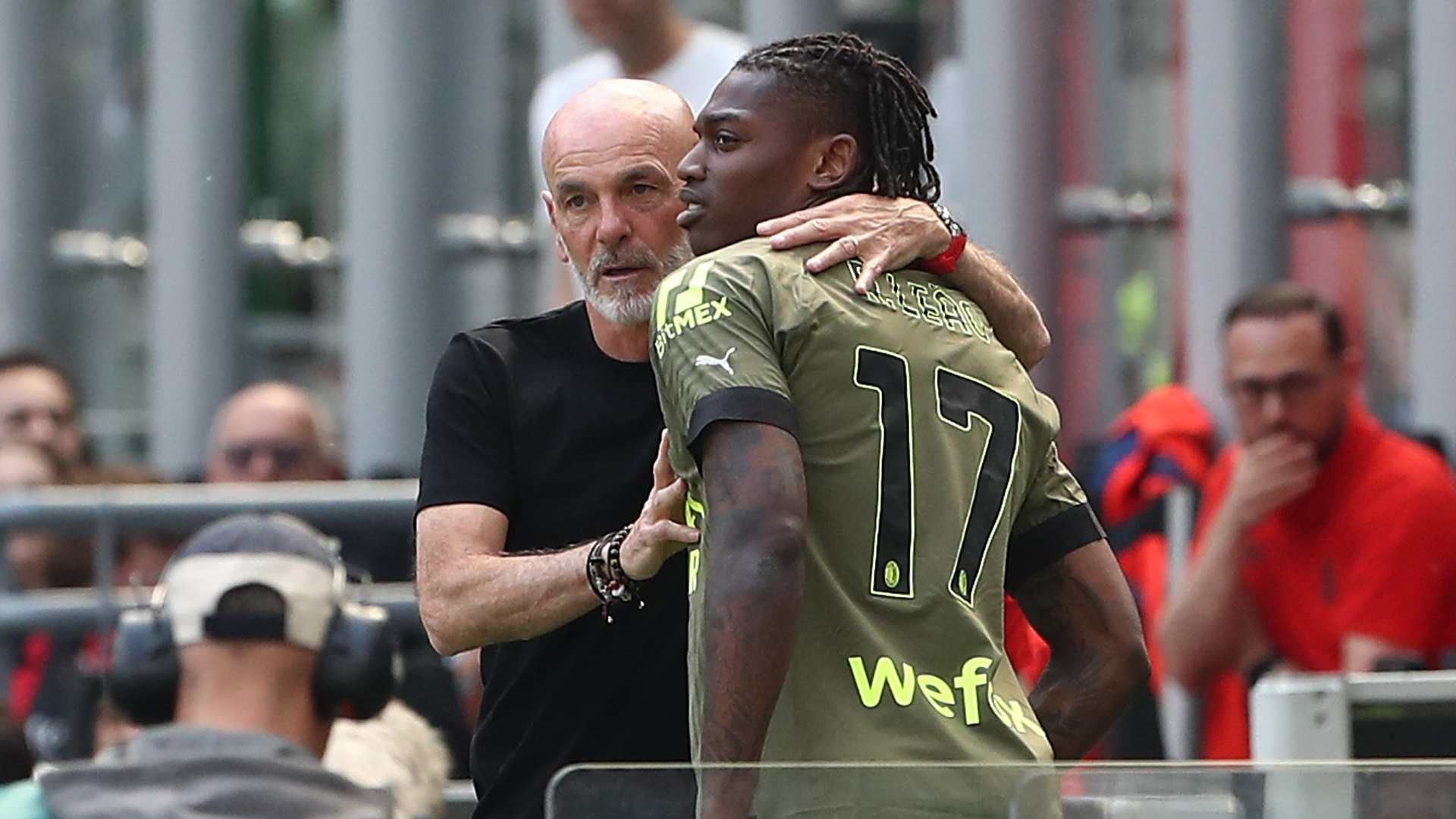 20230509 Stefano Pioli Rafael Leao