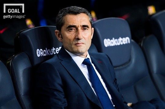 FC바르셀로나 발베르데 감독. 사진=게티이미지