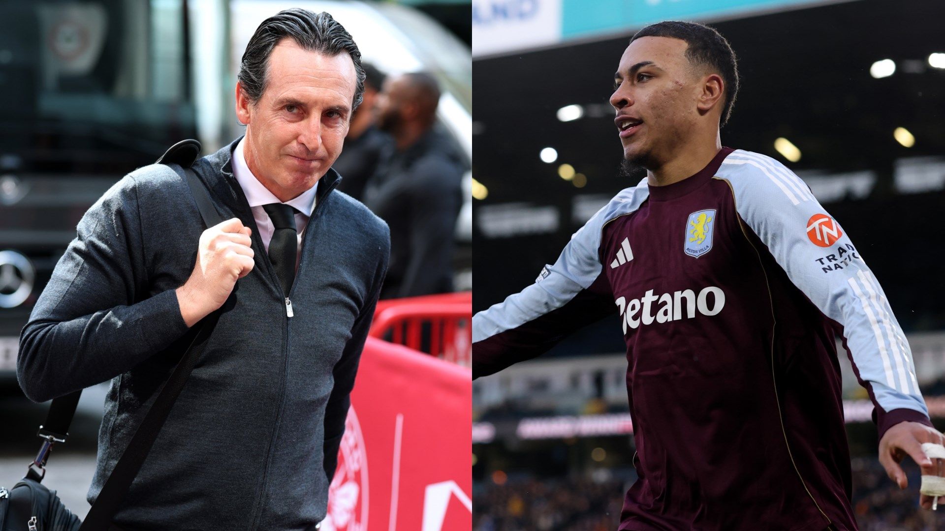 Unai Emery Morgan Rogers Aston Villa