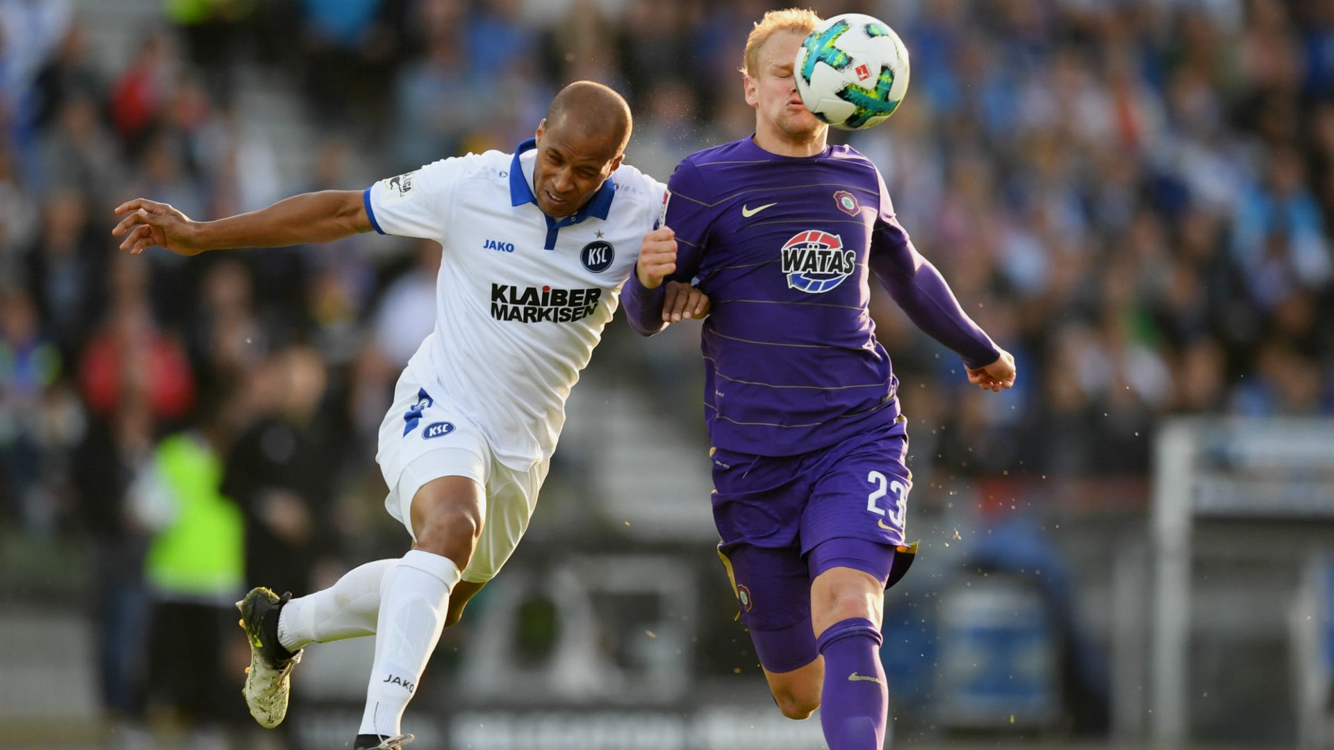 David Pisot Soren Bertram Karlsruher SC Erzgebirge Aue Relegation 18032018