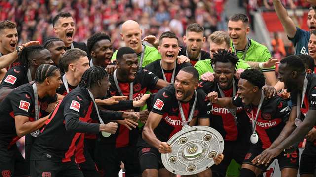 Bayer Leverkusen Bundesliga title 2023-24