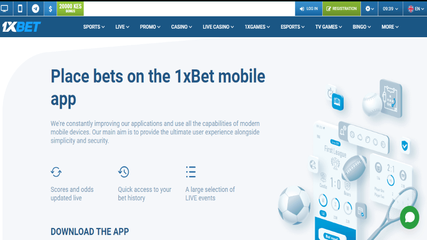 1xbet mobile registration