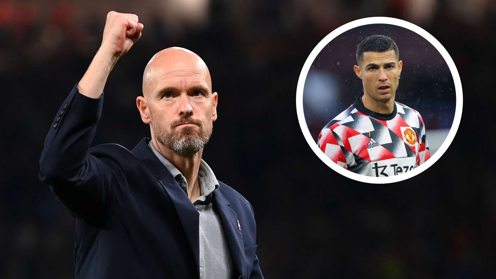 Erik ten Hag, Cristiano Ronaldo
