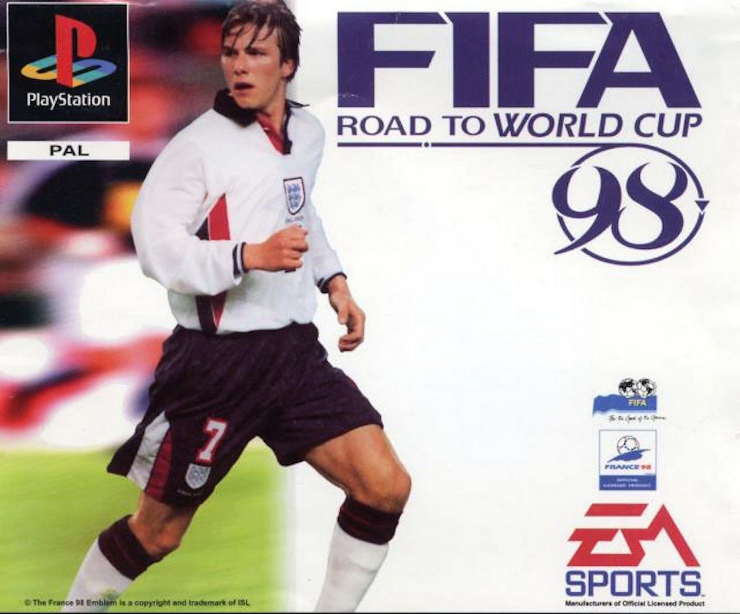 游戏《FIFA 98》封面