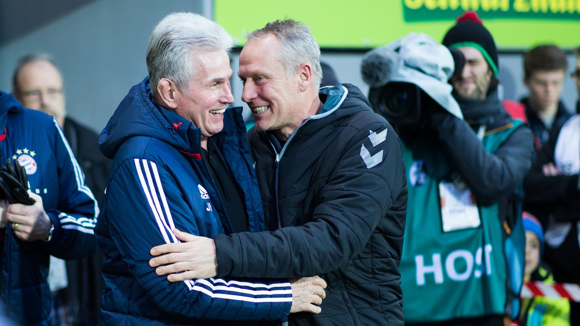 Jupp Heynckes Christian Streich 04032018