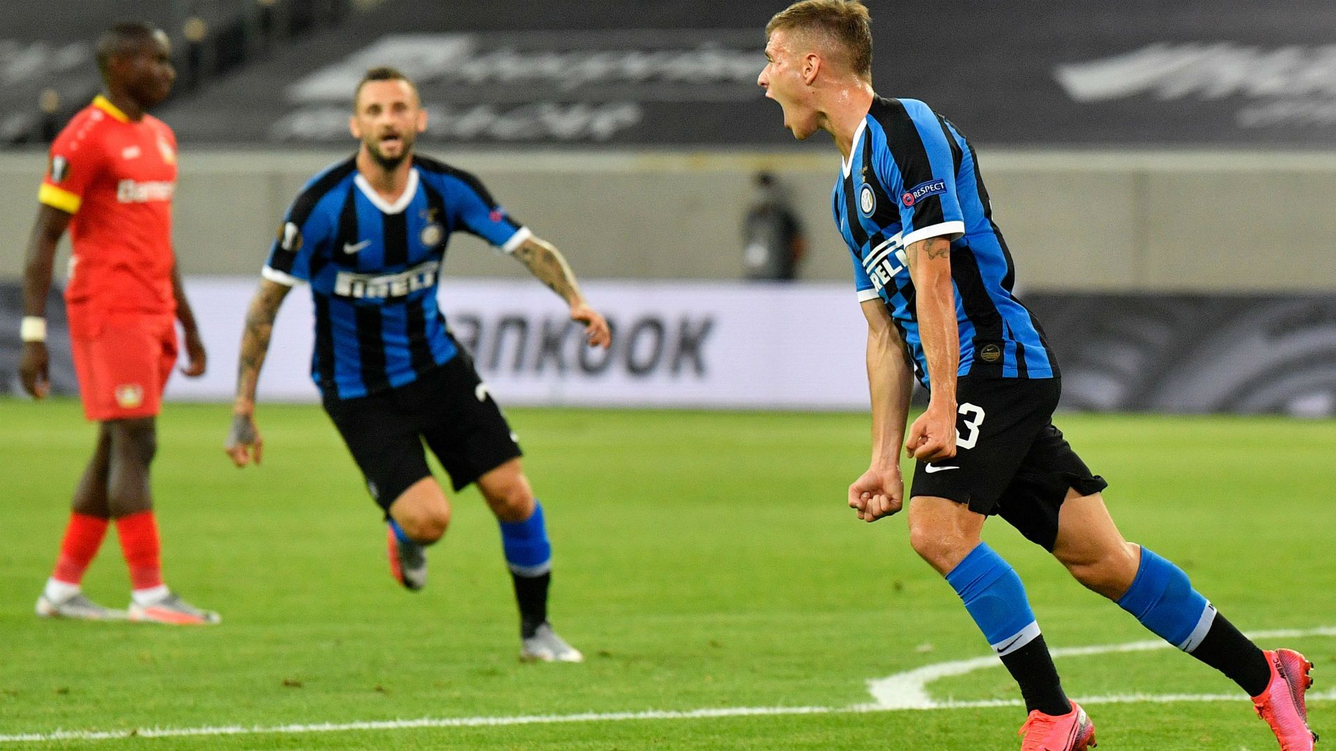 Barella Inter Bayer Leverkusen Europa League