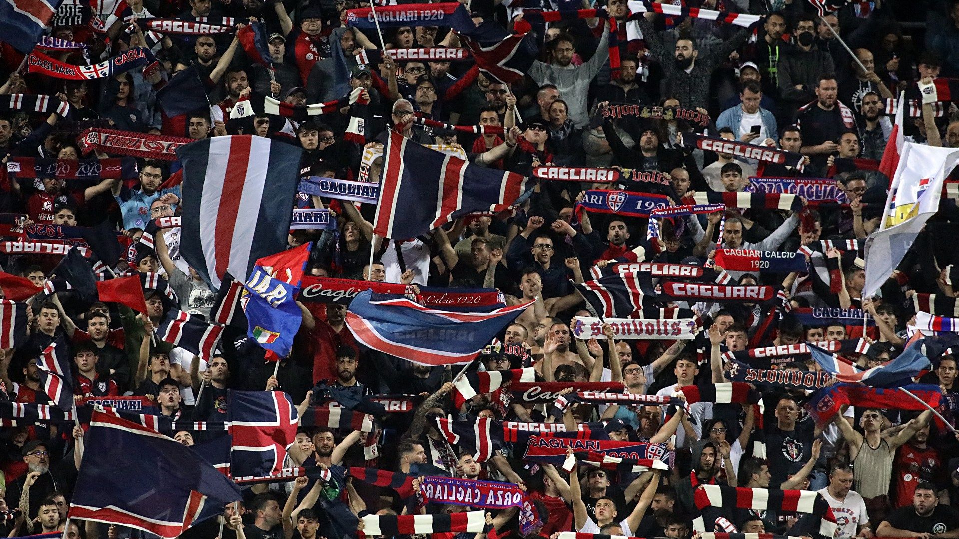Cagliari fans