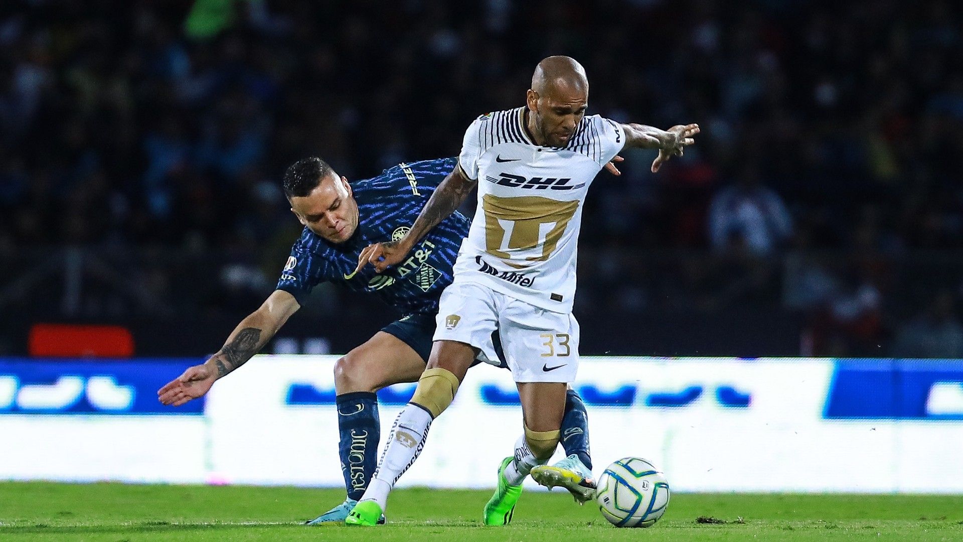 Jonathan Rodríguez Dani Alves América Pumas Apertura 2022