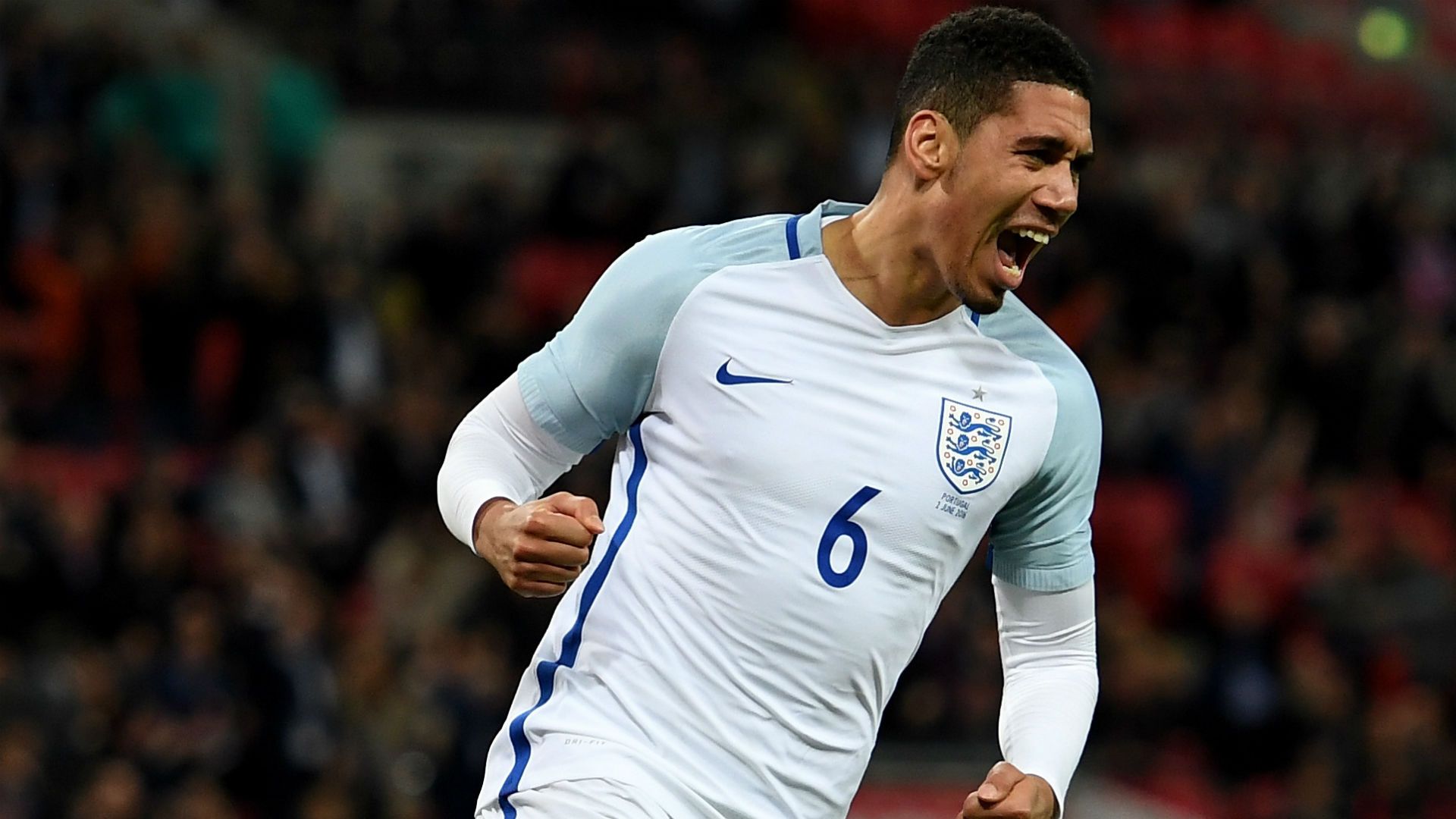 Chris Smalling England v Portugal 020616