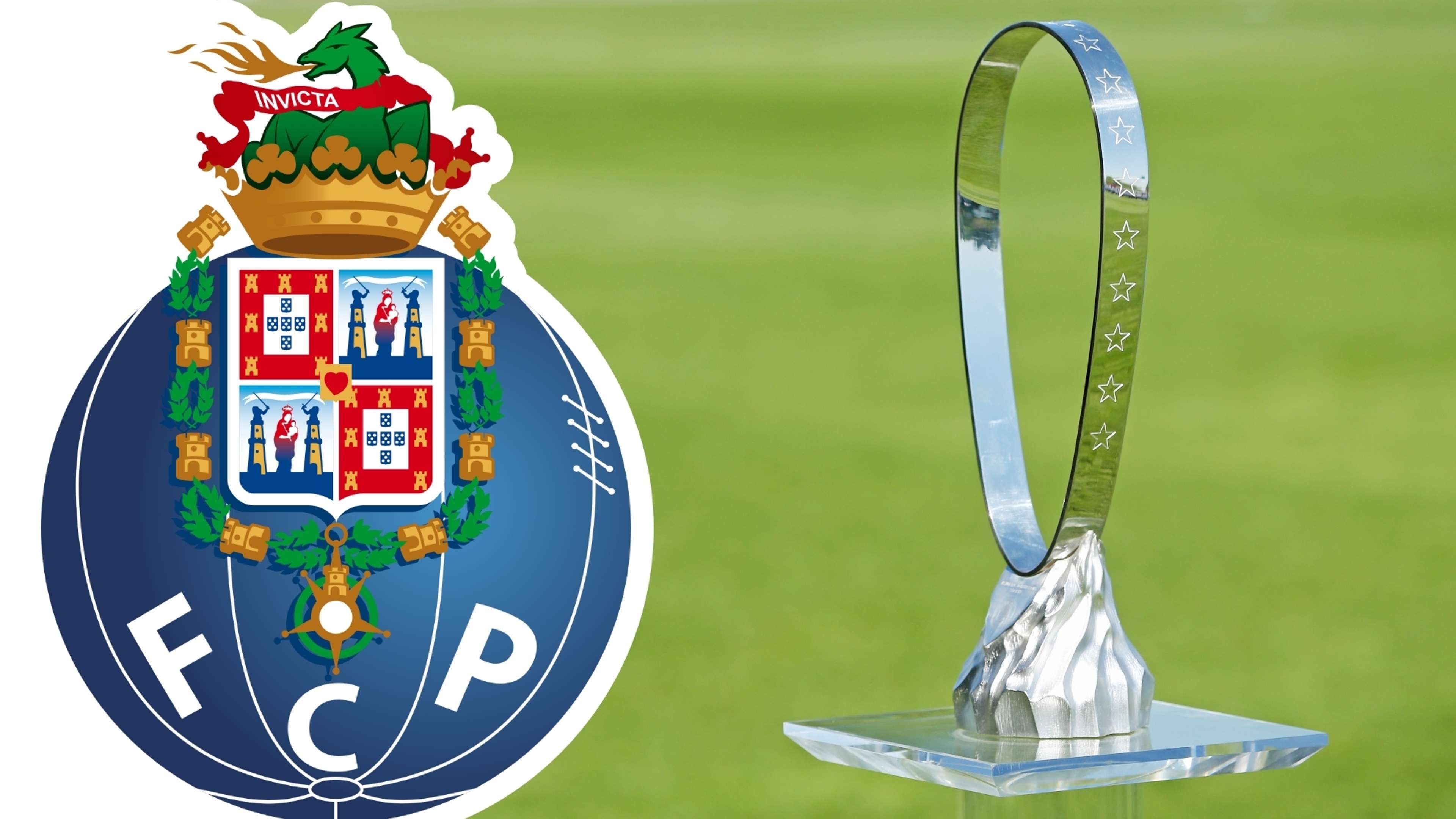 UEFA Youth League trophy, Porto logo