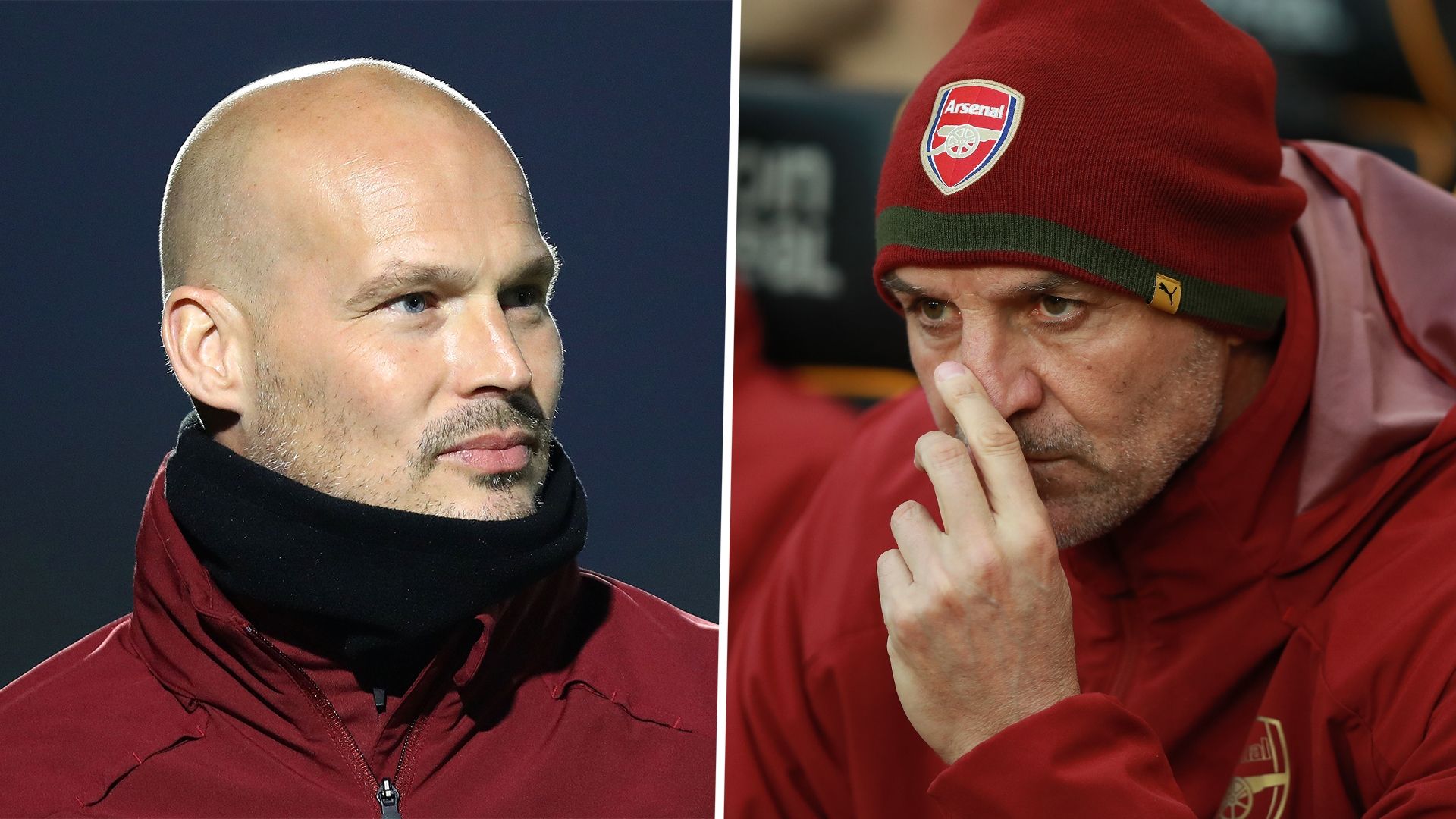 Freddie Ljungberg Steve Bould Arsenal