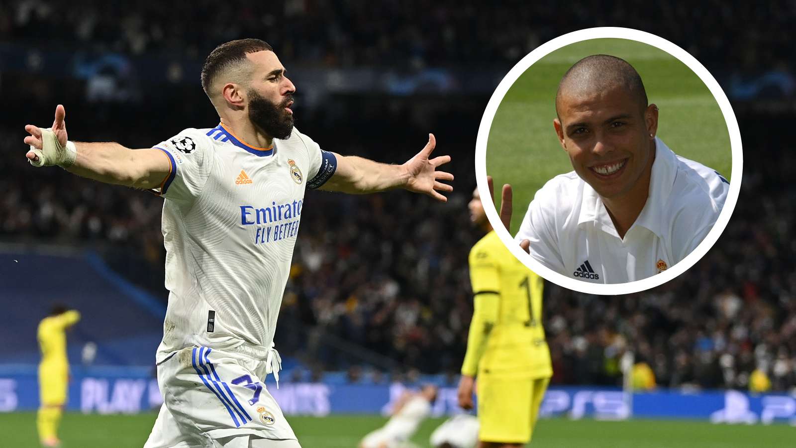 Karim Benzema Ronaldo Nazario Real Madrid