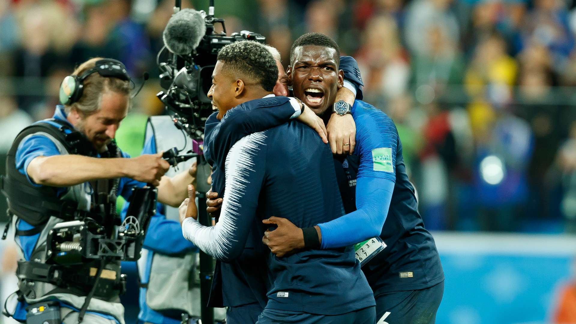 France Belgium World Cup 2018 Paul Pogba Didier Deschamps