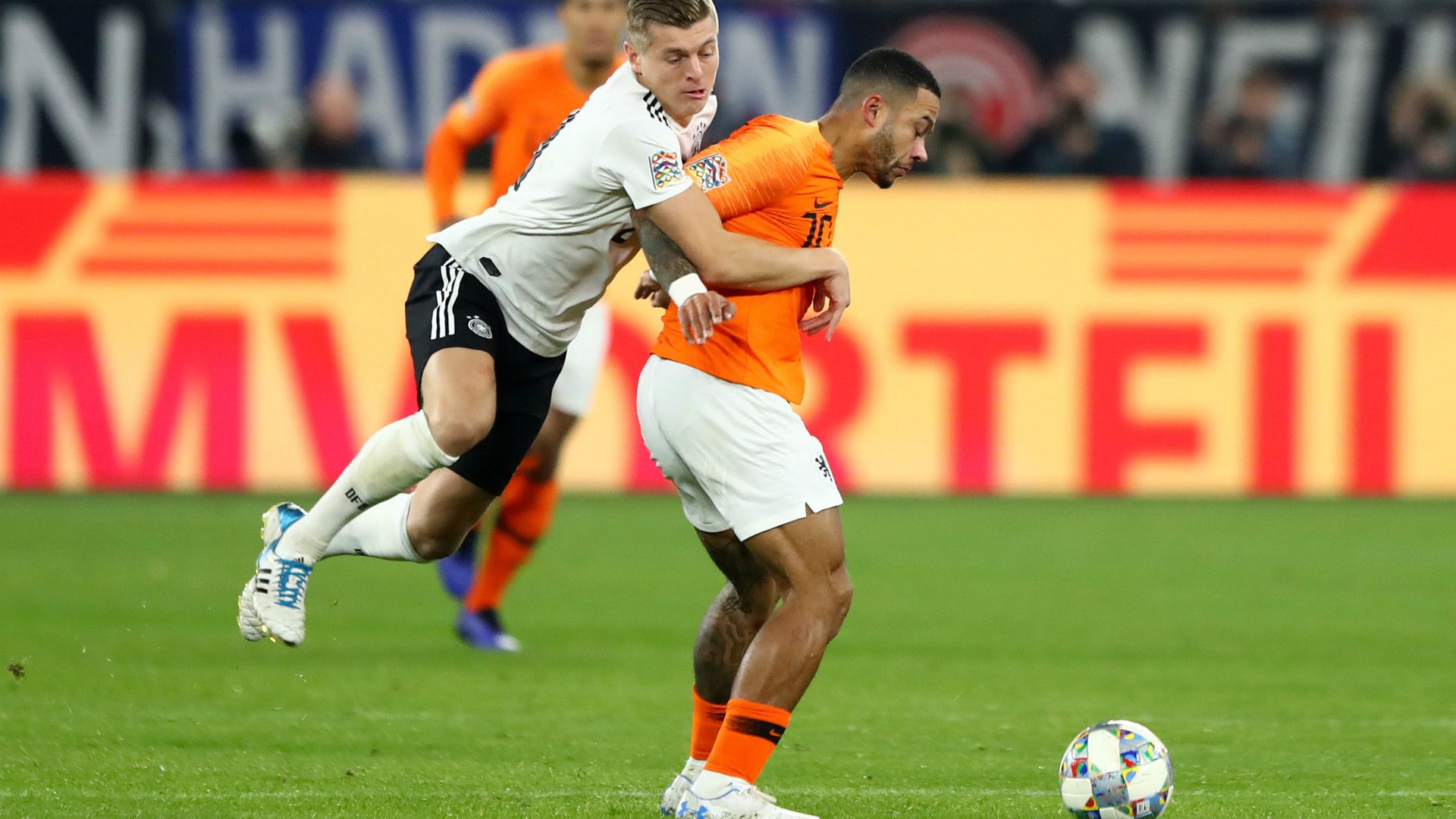 TONI KROOS GERMANY MEMPHIS DEPAY NETHERLANDS NATIONS LEAGUE 19112018