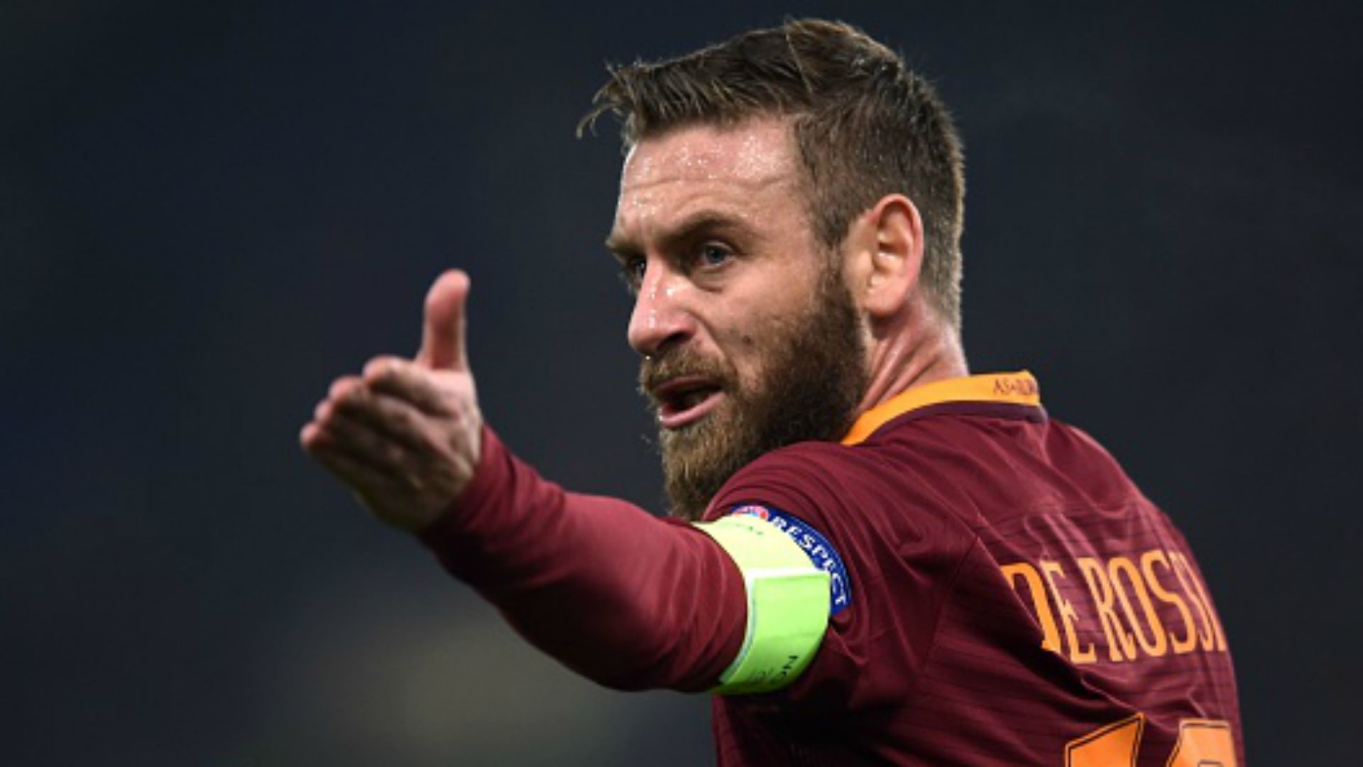 Daniele De Rossi Roma Lione Europa League