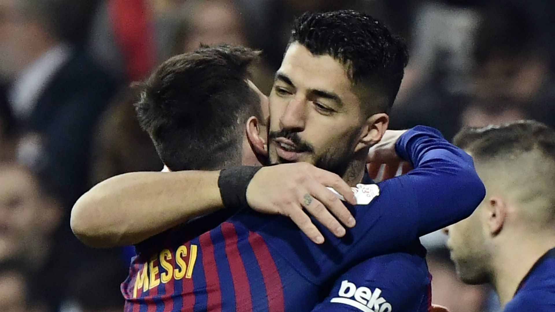 Lionel Messi Luis Suarez Barcelona 2018-19