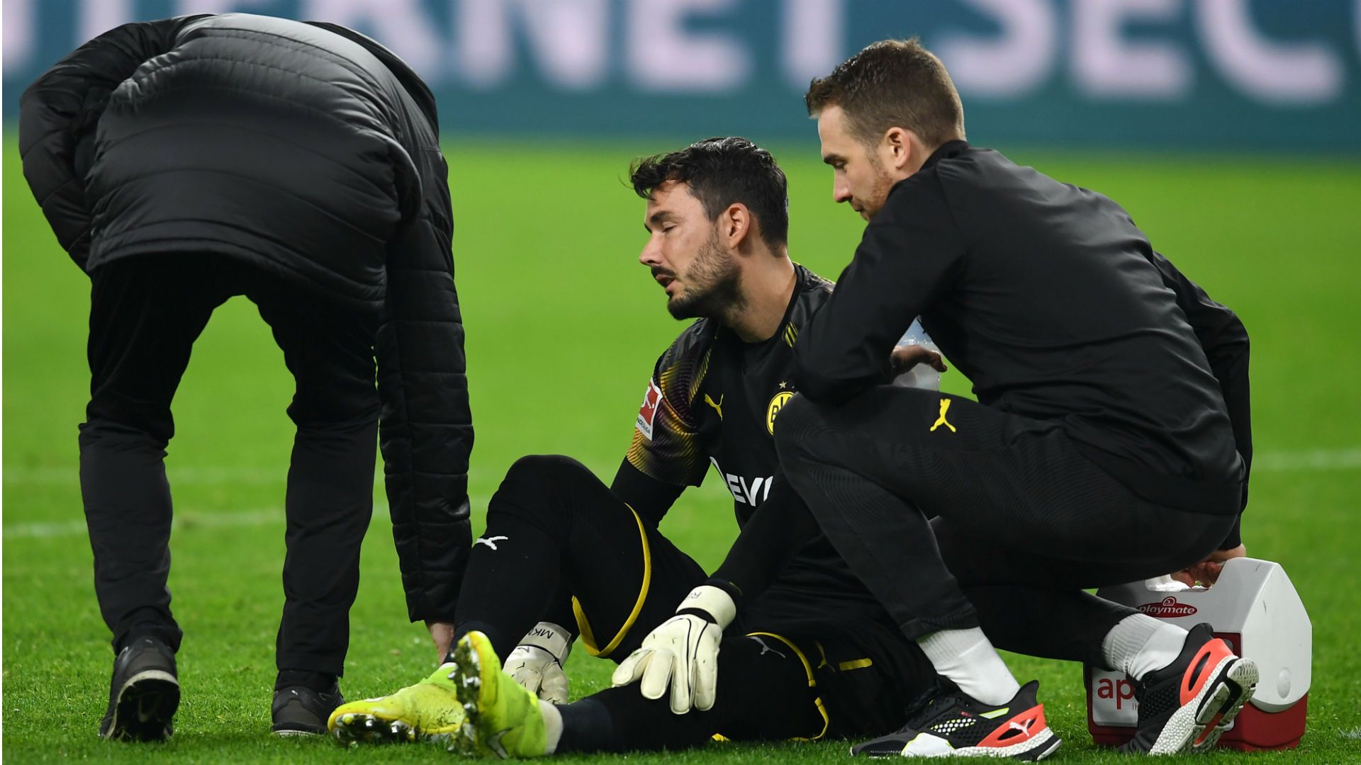 Burki injured Borussia Dortmund
