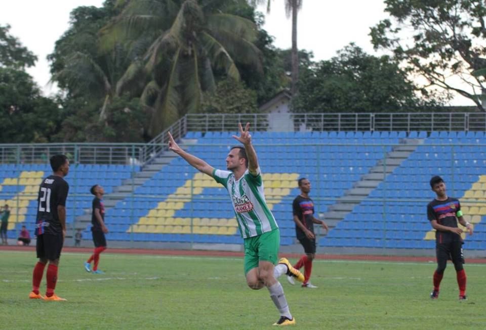 Melaka United's Ilija Spasojević 2016