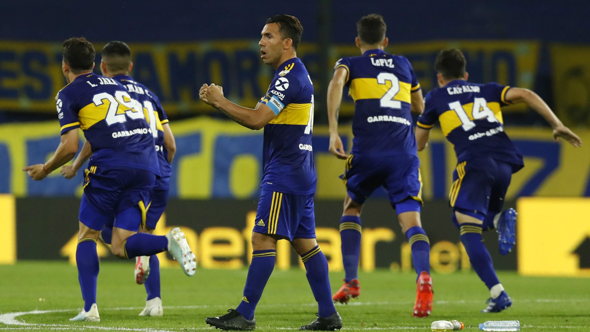 Carlos Tevez Boca Juniors Internacional Libertadores 09122020