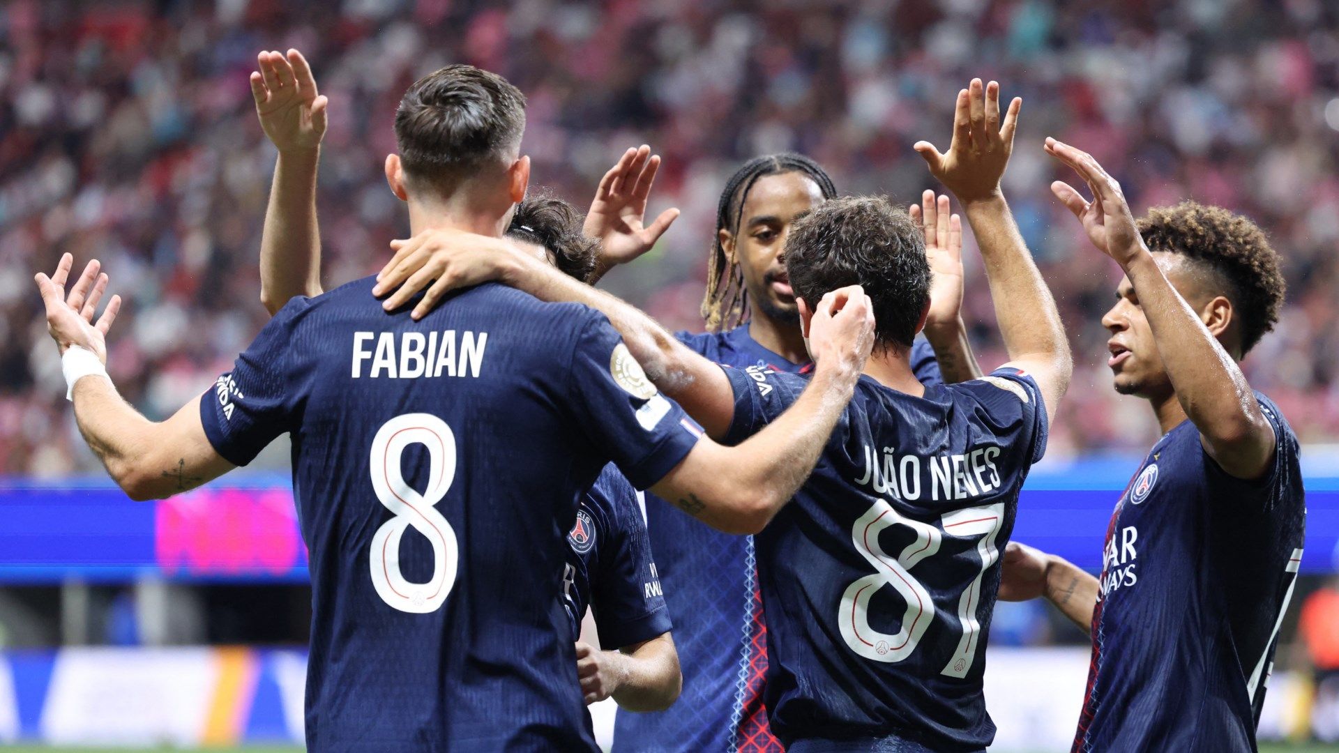 PSG esultanza Mondiale per Club