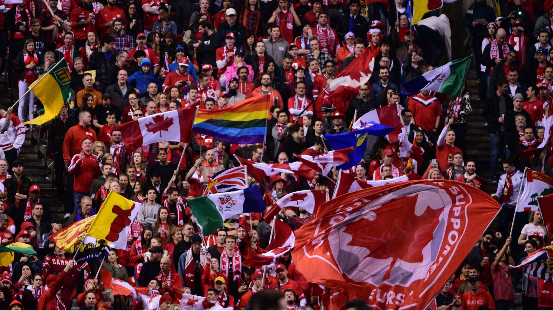 BC Place fans Canada Mexico FIFA World Cup qualifier 03252016