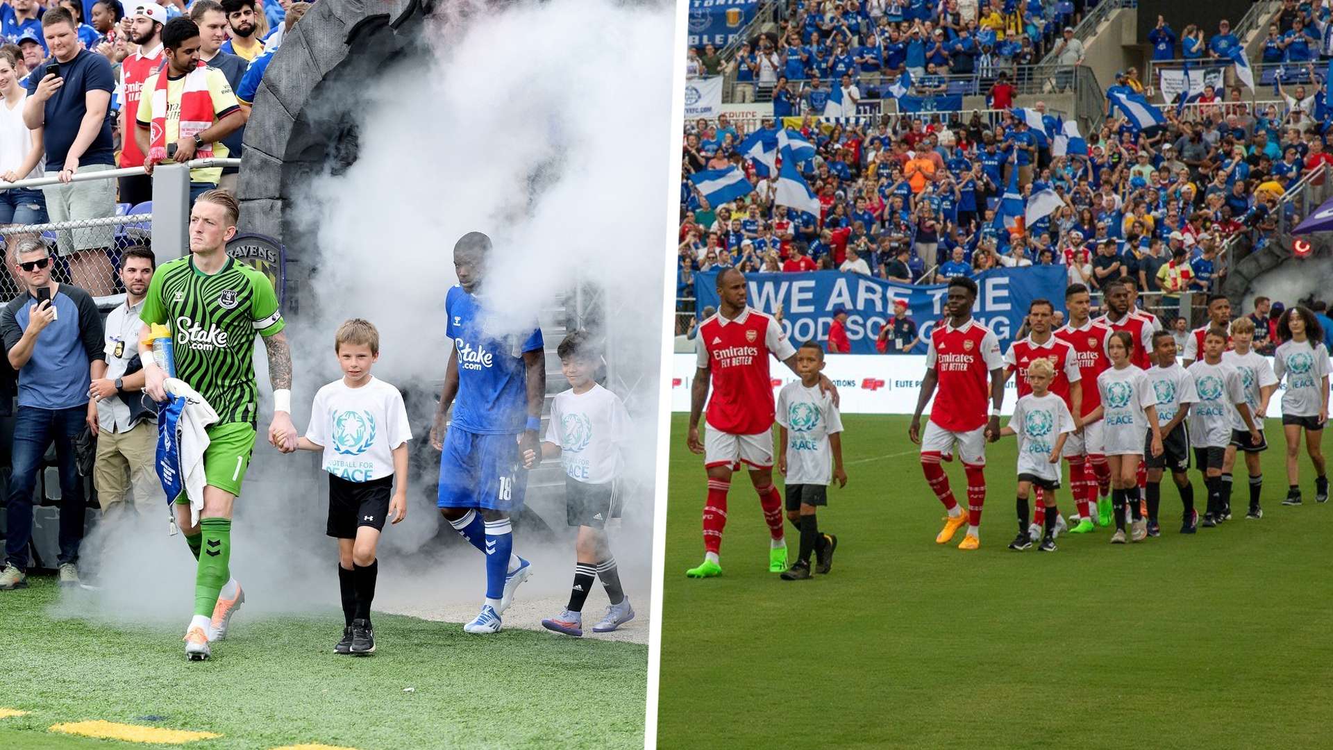 Arsenal Everton Football for Peace