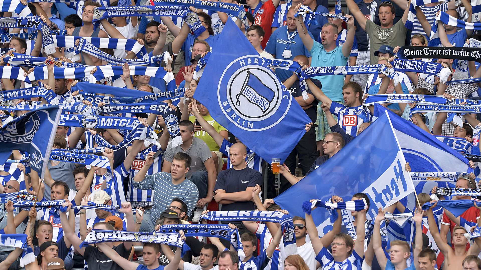 Hertha BSC Fans 08182013