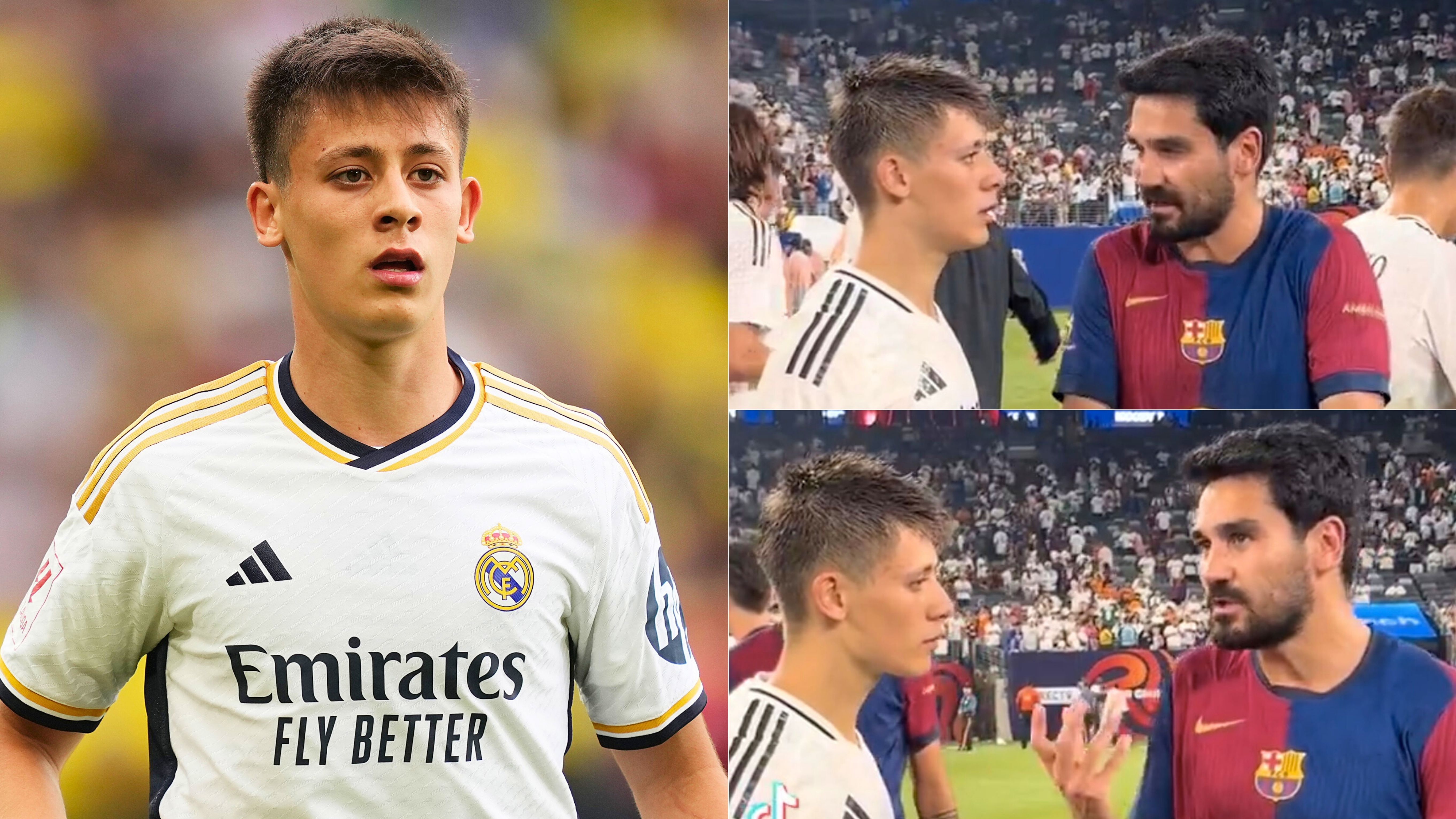 Arda Guler ilkay Gundogan barcelona real madrid