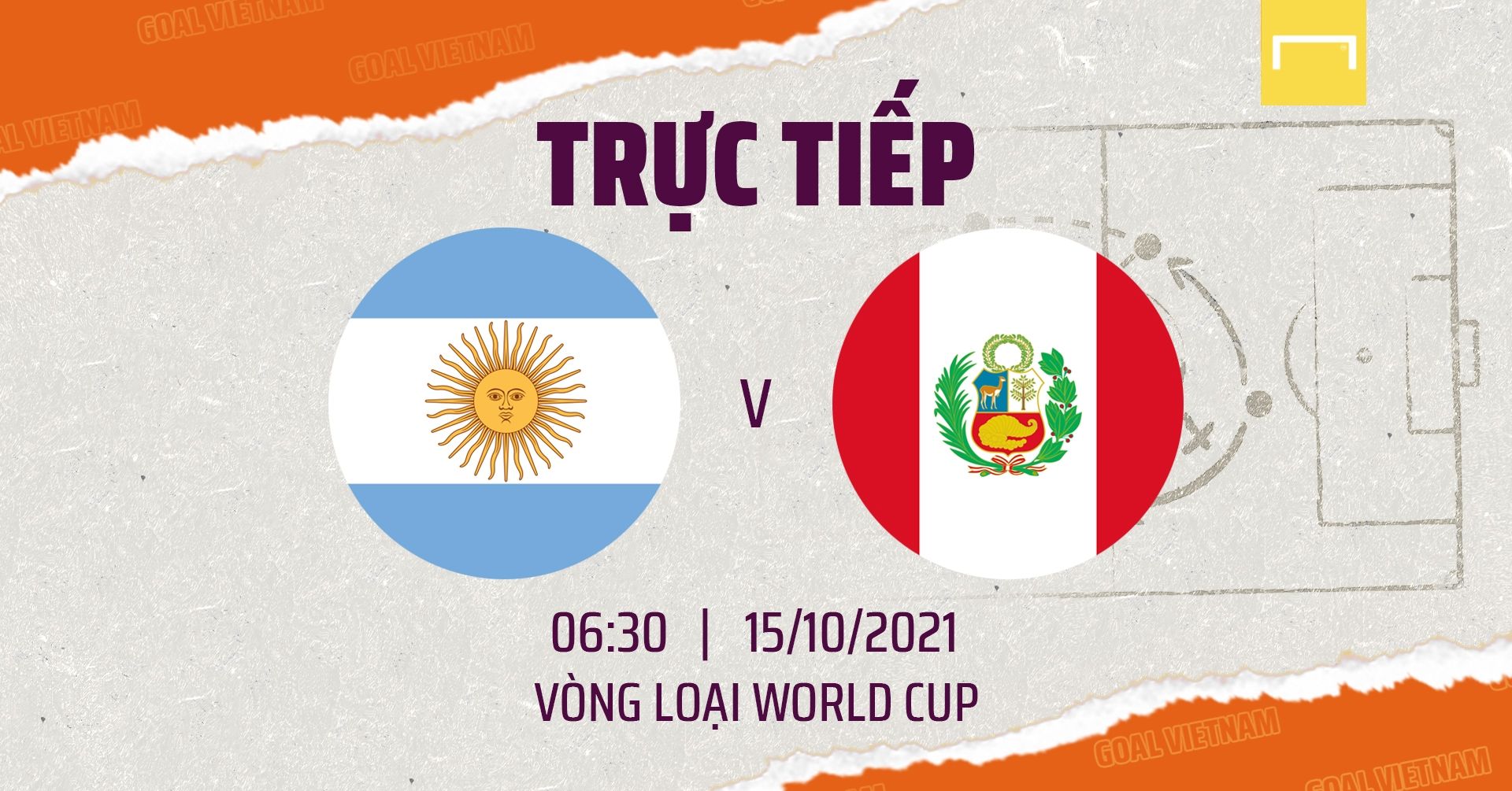 Live Argentina vs Peru WC Qualification CONMEBOL GFX