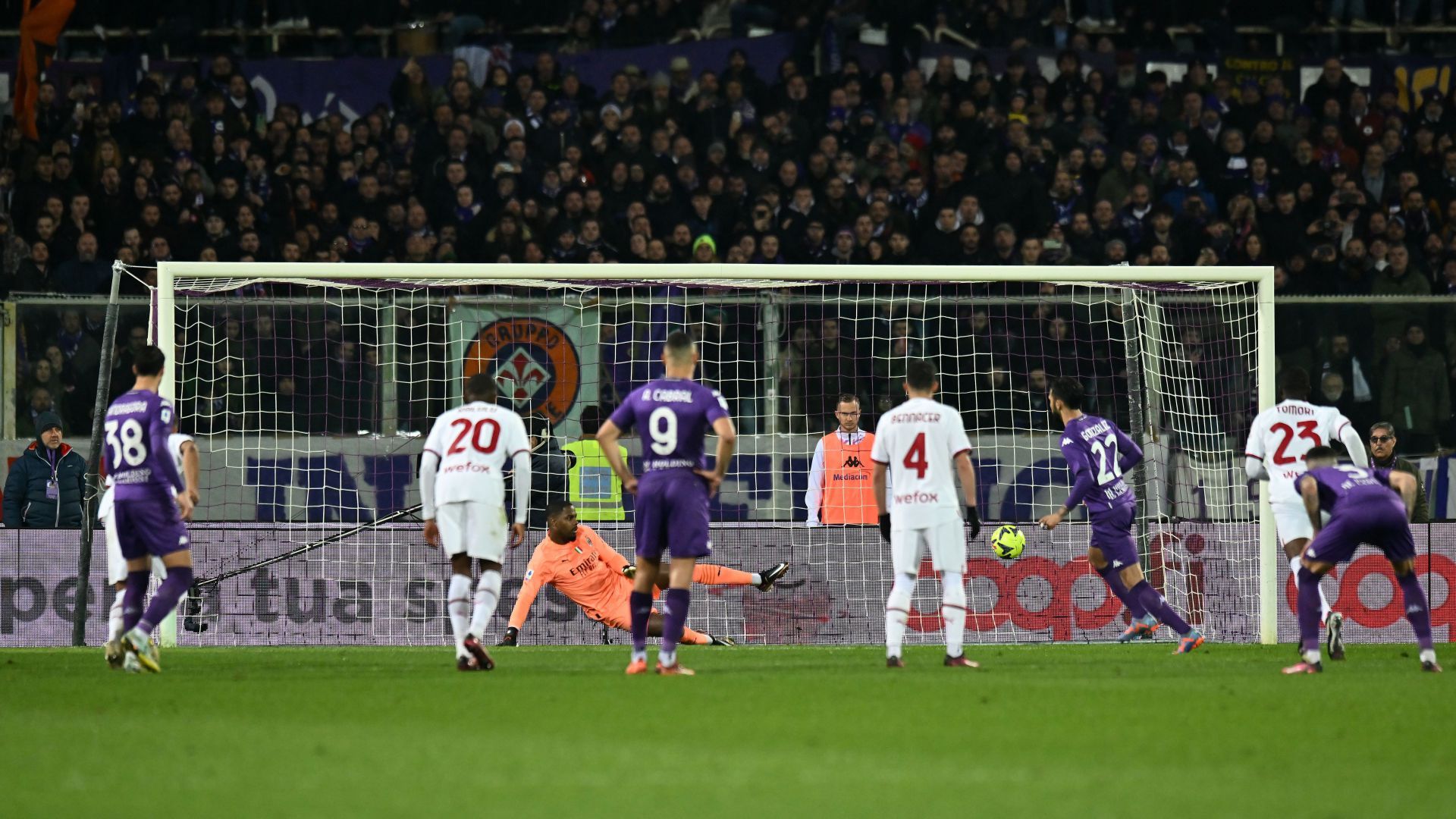 Nico Gonzalez Fiorentina Milan Serie A