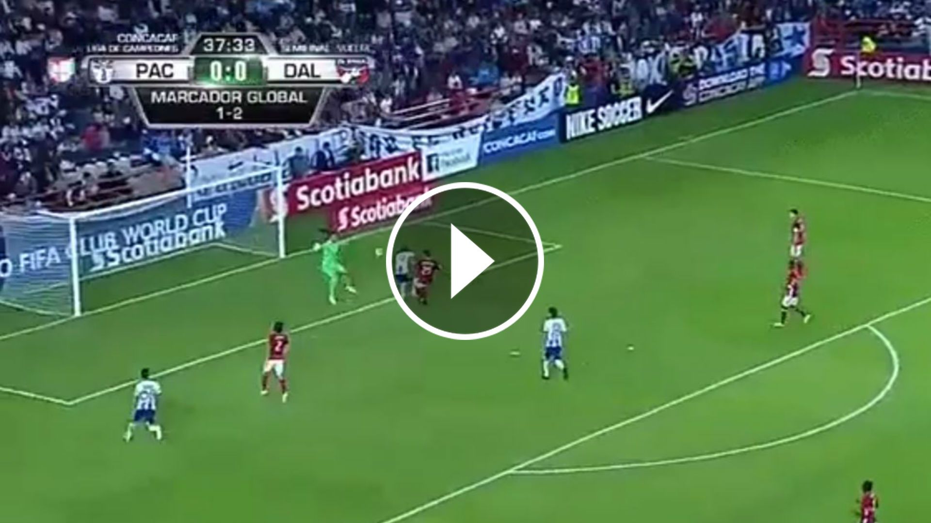 Gol Pachuca vs Dallas