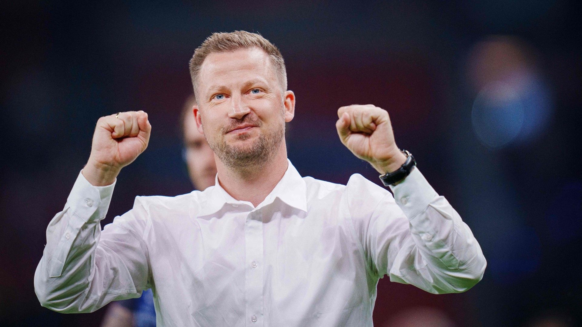 FCK's Danish Head coach Jacob Neestrup