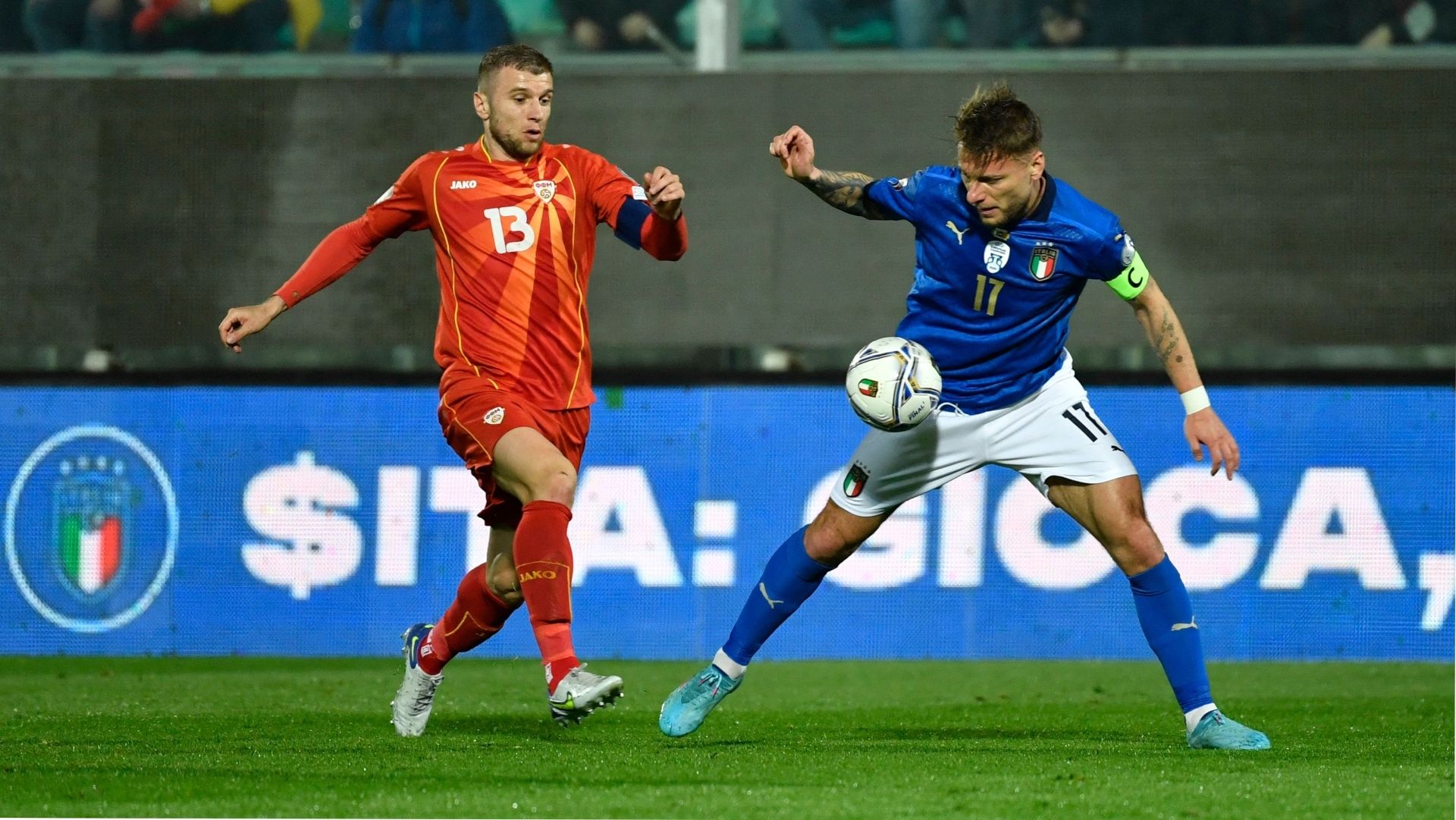 Ciro Immobile Italy North Macedonia