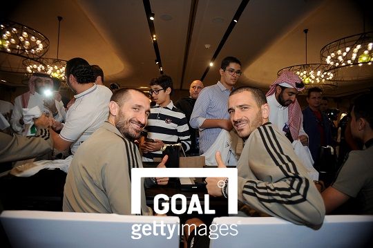 Chiellini and bonucci