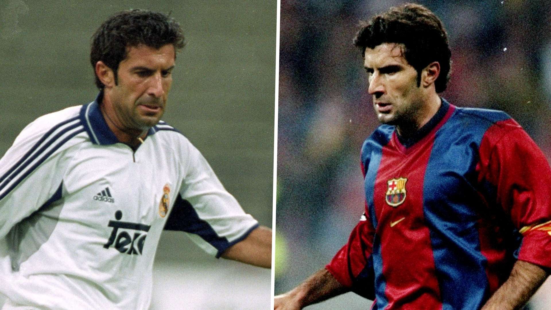 Luis Figo Real Madrid Barcelona