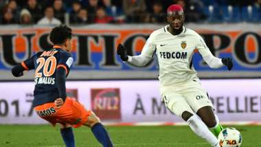 Tiemoue Bakayoko Monaco v Montpellier