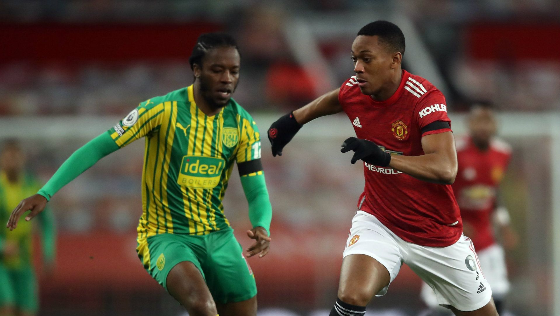 Anthony Martial Man Utd vs West Brom Premier League 2020-21