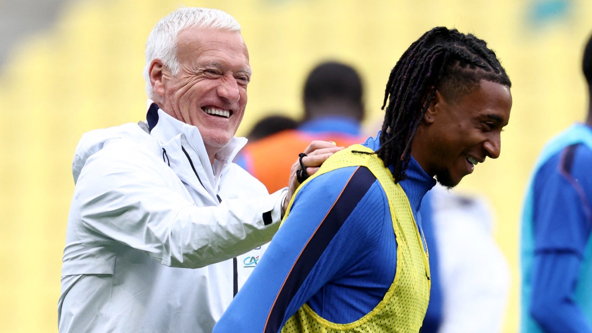 DIDIER DESCHAMPS MICHAEL OLISE FRANCE