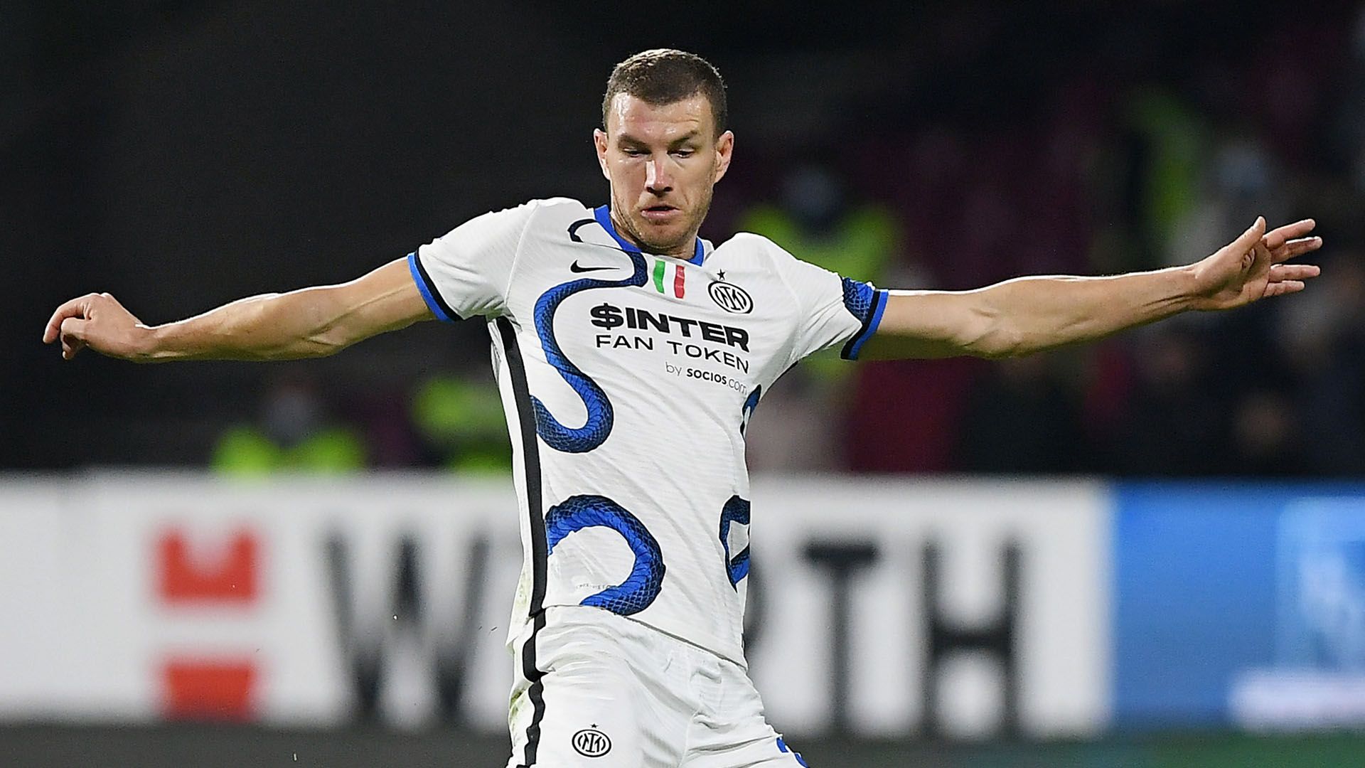 Edin Dzeko of FC Internazionale