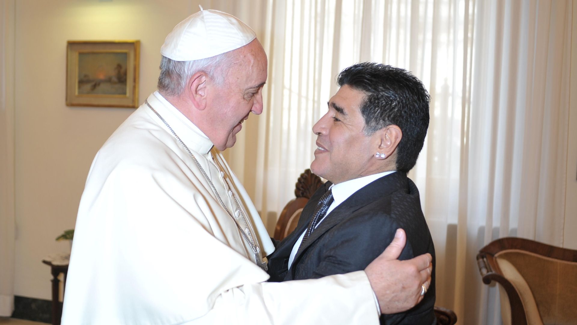 Pope Francis Diego Maradona