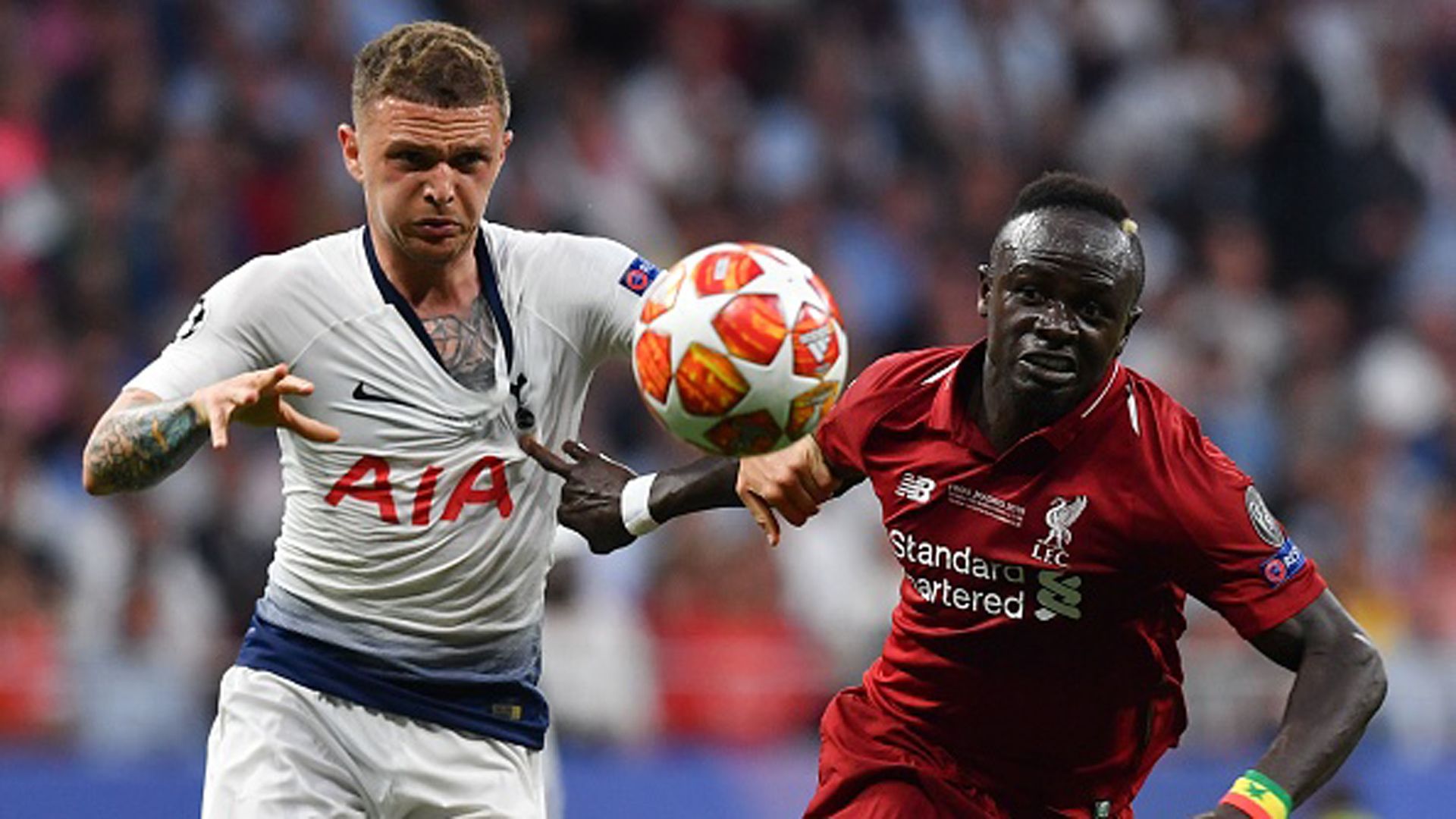 Kieran Trippier Tottenham Champions League