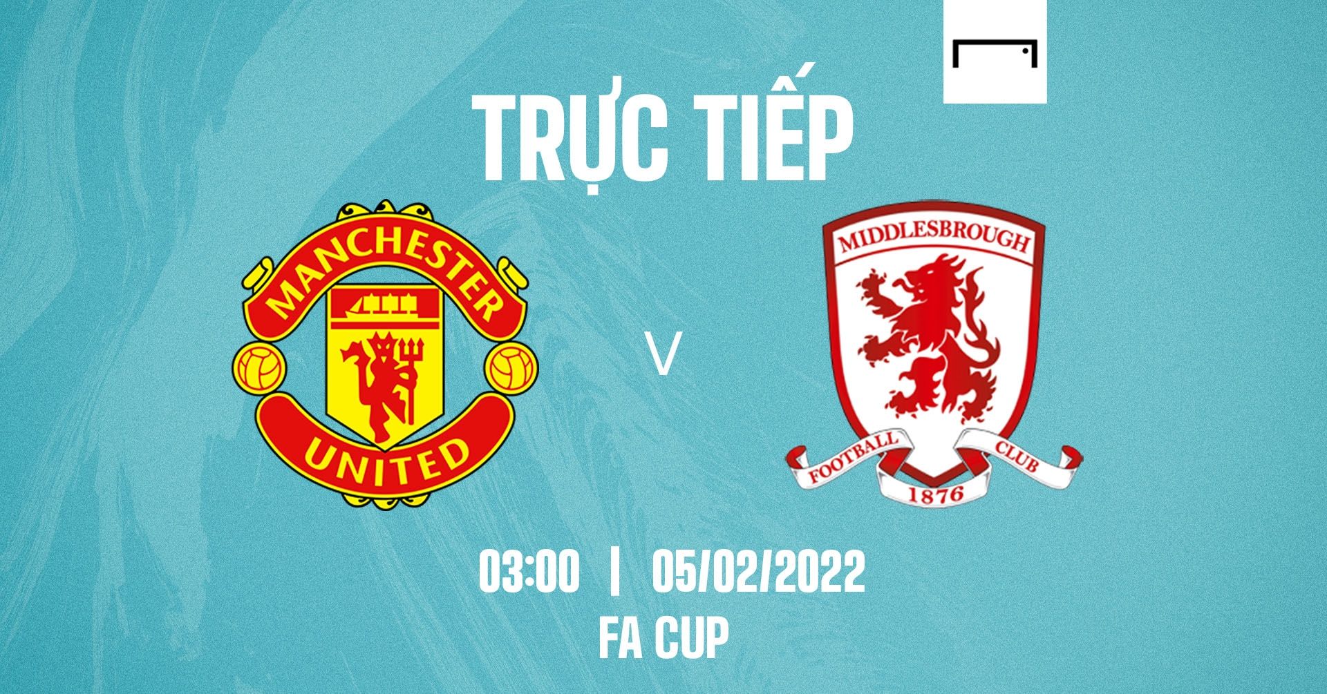 Live Manchester United vs Middlesbrough FA Cup