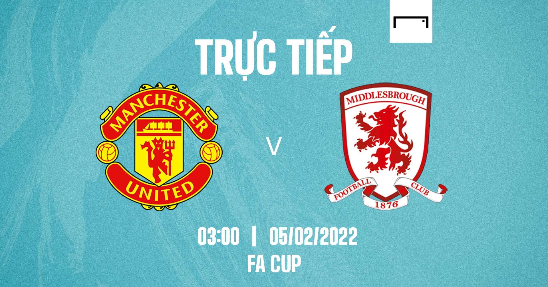 Live Manchester United vs Middlesbrough FA Cup